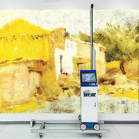 Imprimante murale verticale de précision AI 4K HD16 avec double capteur pour une peinture murale précise, outil d'impression jet d'encre UV vertical