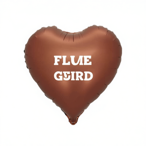 Globos de Corazón de Chocolate para Fiesta, 45 cm, 18 Pulgadas, Bolsa de 12 Unidades - Product Image 2