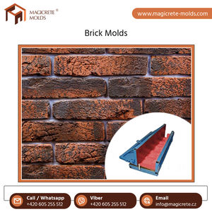 Molde de Panel de ladrillo de hormigón, goma de silicona de grado superior, calidad asegurada, para compradores genuinos al por mayor - Product Image 2