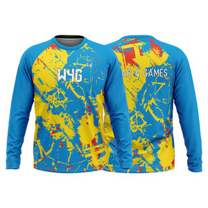 Maillot de compression personnalisé pour hommes, respirant, 100% polyester, léger, sans couture, avec logo à l'avant, coupe ajustée, motif solide - Product Image 1