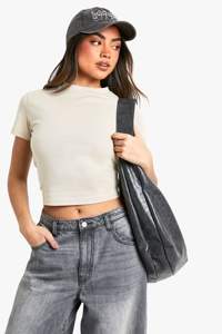 <b>Women's</b> Summer Cool Cotton Vest Tank Tops Sexy Solid Color Rib Texture <b>Womens</b> Crop Top <b>Tshirt</b> for Club - Product Image 2