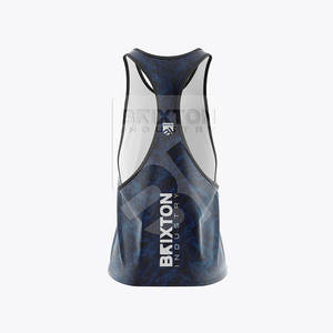 Personalizado ligero de los hombres sin mangas gimnasio Stringer Muscle Fit entrenamiento camiseta sin mangas estilo Casual OEM ropa deportiva - Product Image 2