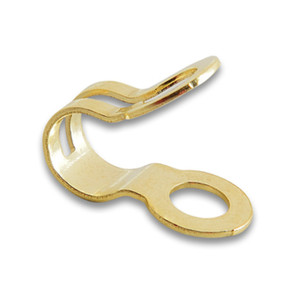 Asola X Catena a Perline in Ottone Lucido N. 2 - Product Image 1