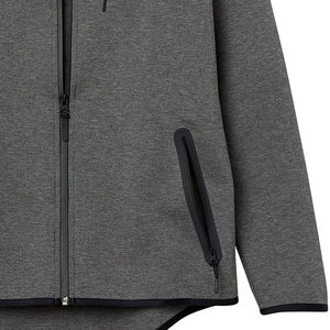 Men Zip Hoodie Plain Design Premium Fabric Bulk Manufacturing Men Zip Hoodie Casual Streetwear High Quality Fabric Supplier - Product Image 6