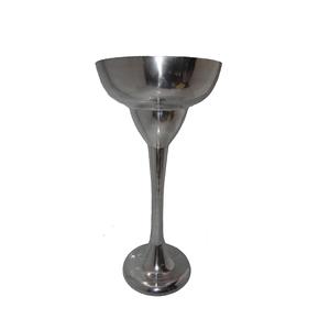 Jarrón de Flores con Acabado Niquelado, Accesorios Modernos de Aluminio para Decoración del Hogar y Hoteles - Product Image 1