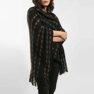 Pull en coton tricoté respirant à col en V pour femme, manches longues, logo frontal, style urbain, nouvelle collection, top d'hiver, meilleures ventes - Product Image 2