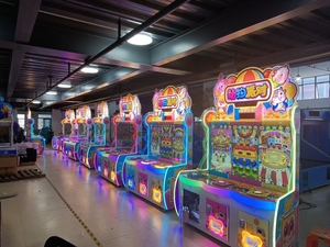RaiseFun Factory Direct Upgraded Animal Party Arcade Game 3-Player Triple Mode <span class=keywords><strong>Entretenimiento</strong></span> con monedas para niños Metal - Product Image 4