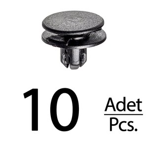 Clips de capot pour voiture - 10 pièces - Product Image 1