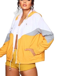 Chaqueta Cortavientos con Capucha para Mujer, Transpirable, de la Mejor Calidad, Talla Grande, Ropa Deportiva Informal, Impermeable - Product Image 5