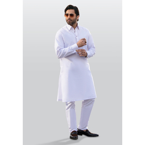 Vente chaude Logo Personnalisable Imprimé Hommes Meilleur Design À La Main Casual Afghani Shalwar Kameez Vêtements Respirants - Product Image 4