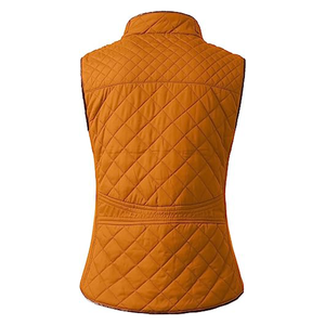 Chaqueta acolchada con logotipo personalizado 2025 para mujer, chaqueta de invierno de lona Softshell de estilo Letterman informal, calidad Premium - Product Image 5