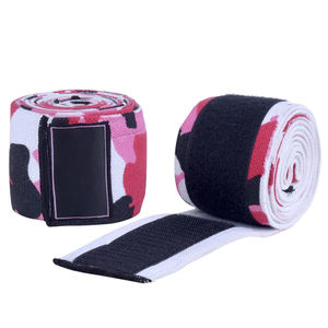 Genouillères élastiques extra longues unisexes de haute qualité Nouveau design personnalisé d'anime Genouillère élastique pour l'entraînement en salle de sport et la musculation - Product Image 2