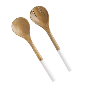 Best Handmade Industrial Classic Wooden Spoon Dishwasher Safe <b>Flatware</b> Set for Tea Serving Kitchen Cooking Party Use - Product Image 2