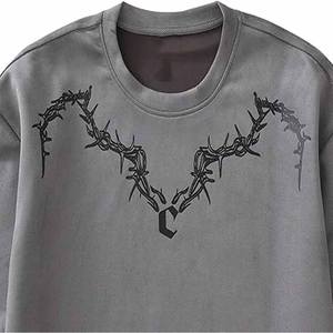 Camiseta para Hombre, Corte Holgado, Estilo Liso, Camisetas Casuales para Hombre a Bajo Precio, Subida por Dress Sports - Product Image 6