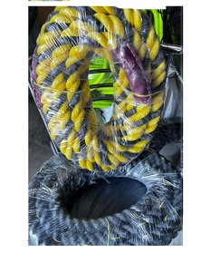 Cuerda de Batalla de Plástico Multicolor para Entrenamiento de Fuerza Strongman - Alta Calidad, Capacidad de 5-10 kg, Longitud de 50 m/30 m, para Juegos de Tirar y Entrenamientos de Gimnasio - Product Image 4