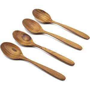 New Design Wooden Spoon Lightweight Flatware Wooden Spoon <b>Set</b> For Quick Meals And Travel from Indian Exporter - Product Image 5