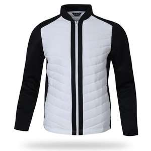 Chaqueta Bomber Unisex Personalizada OEM, Formal, con Cuello Redondo, Impermeable, Resistente al Viento, con Cierre de Cremallera Frontal, en Tela de Poliéster/Algodón - Product Image 6