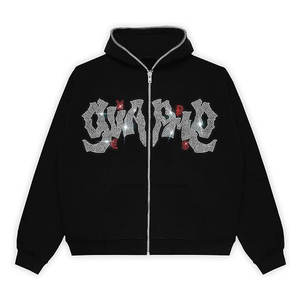 Sweat-shirts d'hiver pour hommes à fermeture éclair de qualité supérieure, best-sellers, 100% coton, haute qualité, respirant, écologique - Product Image 1