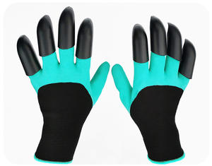 Gants de jardinage à griffes pour creuser la terre, planter des légumes, résistants aux aiguilles, en cuir protecteur, anti-chimiques, durables - Product Image 6