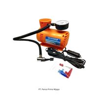 Compresseur d'air miniature 12V de haute qualité ORANGE |   Pompe à air portable pour pneus de voiture, vélo, bateau et usage domestique