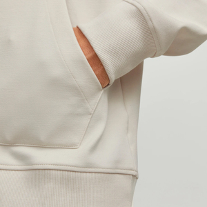 Pull à capuche 100% coton décontracté pour hommes Sweat à capuche thermique d'hiver avec logo personnalisé Sweats à capuche solides brodés - Product Image 6