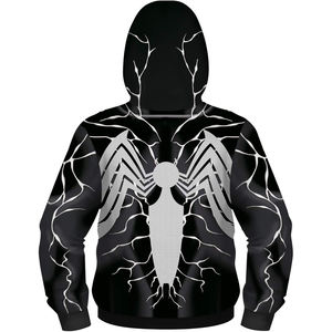 Wholesale Custom Full Face <b>Zip</b> <b>up</b> <b>Hoodie</b> Blank Men 100% Cotton <b>Hoodie</b> Men's <b>Hoodie</b> With Double <b>Zip</b> - Product Image 6