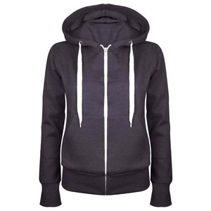 Women's Casual Long Sleeve Hooded Print 100% Cotton Autumn Fashion <b>Thin</b> <b>Hoody</b> Zipper Pocket Embroidered Fleece Winter Quick Dry - Product Image 2