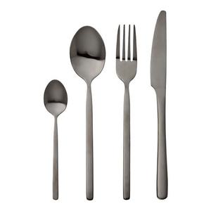 Silver Plated Stainless Steel Premium Quality Cutlery Set Hotel Stainless Steel Flatware <b>Steak</b> <b>Knife</b> Fork Spoon Cutlery - Product Image 1
