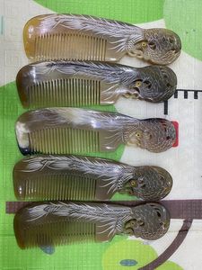 Creationo เฉพาะหวีเขาควายสำหรับผมฮอร์นหวีต่อผมฮอร์นสีธรรมชาติเต็มรูปแบบสำหรับผมที่มีคุณภาพดีที่สุด - Product Image 4