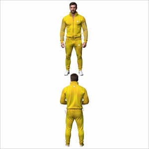 ชุดวอร์มสีทึบสำหรับผู้ชายชุดวอร์มสำหรับผู้ชาย - Product Image 1