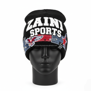 Gorro Premium para mujer, gorro 350 GSM, tejido cálido de punto acanalado suave, logotipo bordado personalizado, ropa de calle, gorro de estilo Jacquard, gorro - Product Image 6