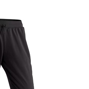 Pantalones Deportivos Negros para Hombre, Cintura Elástica, Bolsillos Laterales, Transpirables, Peso Medio, Casuales, para Invierno, con Cordón Ajustable, Spandex/Nylon - Product Image 3