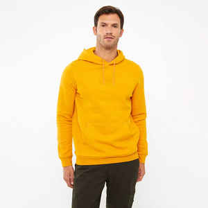 Sudaderas con capucha personalizadas de corte regular para hombre, estilo callejero, tela suave bordada térmica para invierno, cómodo precio al por mayor, liso, OEM - Product Image 5