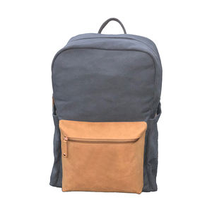 Pugmark, elegante mochila vegana de lona repelente al agua para ordenador portátil, diseño Unisex de moda, compartimento impermeable para hombres y mujeres, viaje - Product Image 1