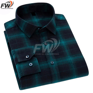 Camisas de Vestir de Algodón de Primera Calidad para Hombre, Último Diseño, Secado Rápido y Transpirable, Cómodas y Personalizables para la Temporada de Primavera - Product Image 3