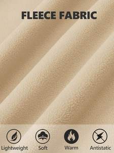 Chaqueta de invierno de talla grande para mujer, forro polar de algodón suave, cierre de cremallera práctico, patrón estampado, ligero, cálido, suave y práctico - Product Image 5