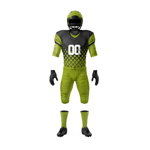 Ensemble de maillots de football américain les plus populaires, impression personnalisée, respirant, taille plus, uniforme sportif unisexe, manches courtes, OEM - Product Image 5