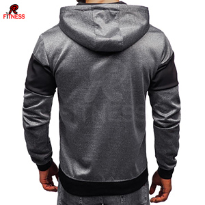 Sudaderas con Capucha para Hombre y Mujer, Bordadas, de Forro Polar, Poliéster, Cómodas, Suaves, Cálidas, Otoñales, con Bolsillo Delantero, a la Moda, Casuales, de Color Sólido - Product Image 5