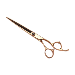 Tijeras de corte de pelo de peluquero de oro profesional Tijeras de salón de alta calidad hechas en Pakistán para peluquería - Product Image 1