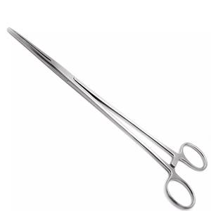 Pince de qualité professionnelle Kelly droite et incurvée 15CM acier inoxydable antirouille outils de perçage du corps couleur mate brillante - Product Image 1