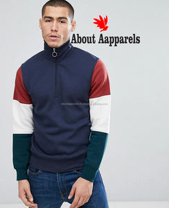 Sudadera con Capucha para Hombre, Moda 2026, Venta al por Mayor, Ropa Deportiva, Ajuste Muscular, Transpirable, de Algodón con Bolsillo de Bloques de Color - Product Image 1