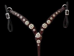 Brida para Caballo Estilo Western de Primera Calidad, Hecha a Mano con Cuero y Nailon, al Mejor Precio Directo de la India - Product Image 4