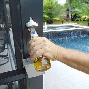Best Selling Stainless Steel Industrial Style <b>Wall</b> <b>Mounted</b> <b>Bottle</b> <b>Opener</b> - Product Image 5