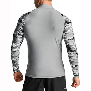 <b>Men's</b> MMA BJJ Rash Guard Full Sleeve Breathable <b>Compression</b> <b>Shirt</b> Heat-Transfer Printed Quick Dry UPF50 Eco-Friendly Training - Product Image 6