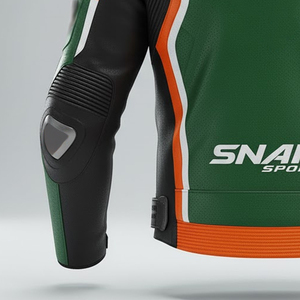 Vestes de moto de haute qualité fabriquées au Pakistan, vestes en cuir pour hommes personnalisées très populaires de haute qualité à prix avantageux - Product Image 5