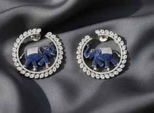 Elegantes pendientes de estilo elegante, joyería de diseñador polaca de rodio blanco, ideales para fiestas de mujeres y eventos festivos - Product Image 4