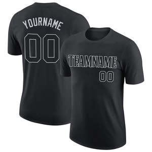Fabricante de ropa deportiva Uniforme Venta al por mayor Camuflaje personalizado Negro-Rendimiento Salute To Service Camiseta - Product Image 6