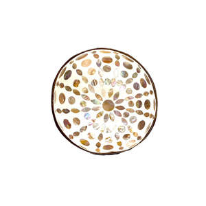 ชามมะพร้าวเคลือบผิวเปลือกหอยทำด้วยมือสไตล์เวียดนาม - Product Image 4