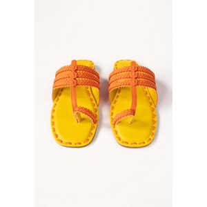 Ropa India y Pakistaní Kolhapuri Amarilla IWE-KLP24-018 - Product Image 3