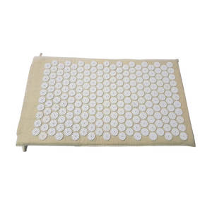 Ensemble de tapis et d'oreiller de massage par acupression en ABS et coton écologiques avec logo personnalisé pour la remise en forme, marque privée - Product Image 3